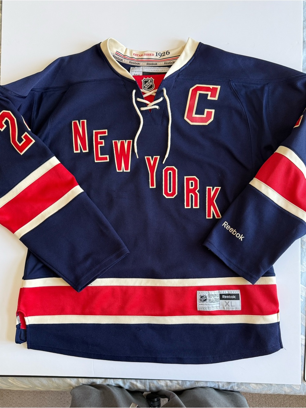 Ryan Callahan Reebok New York Rangers Jersey
